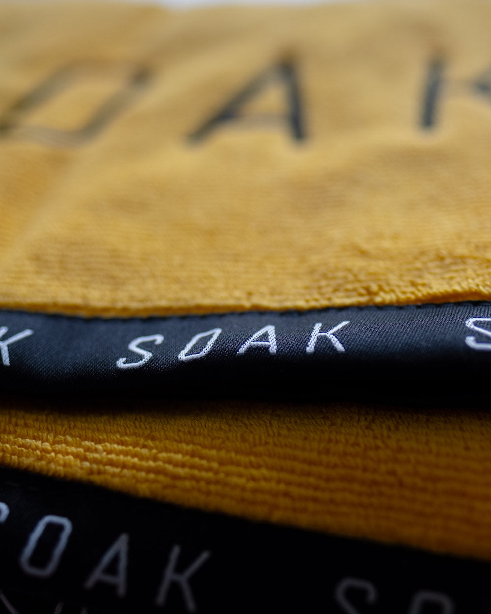 Athletic Yellow Cotton Towel