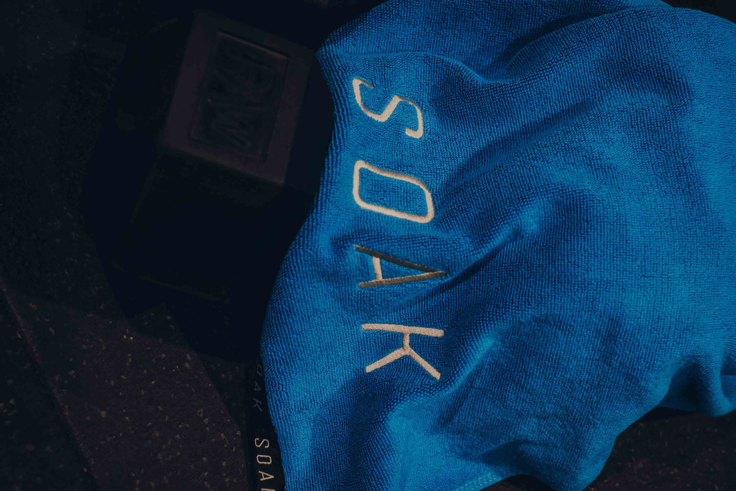 Racer Blue Cotton Towel
