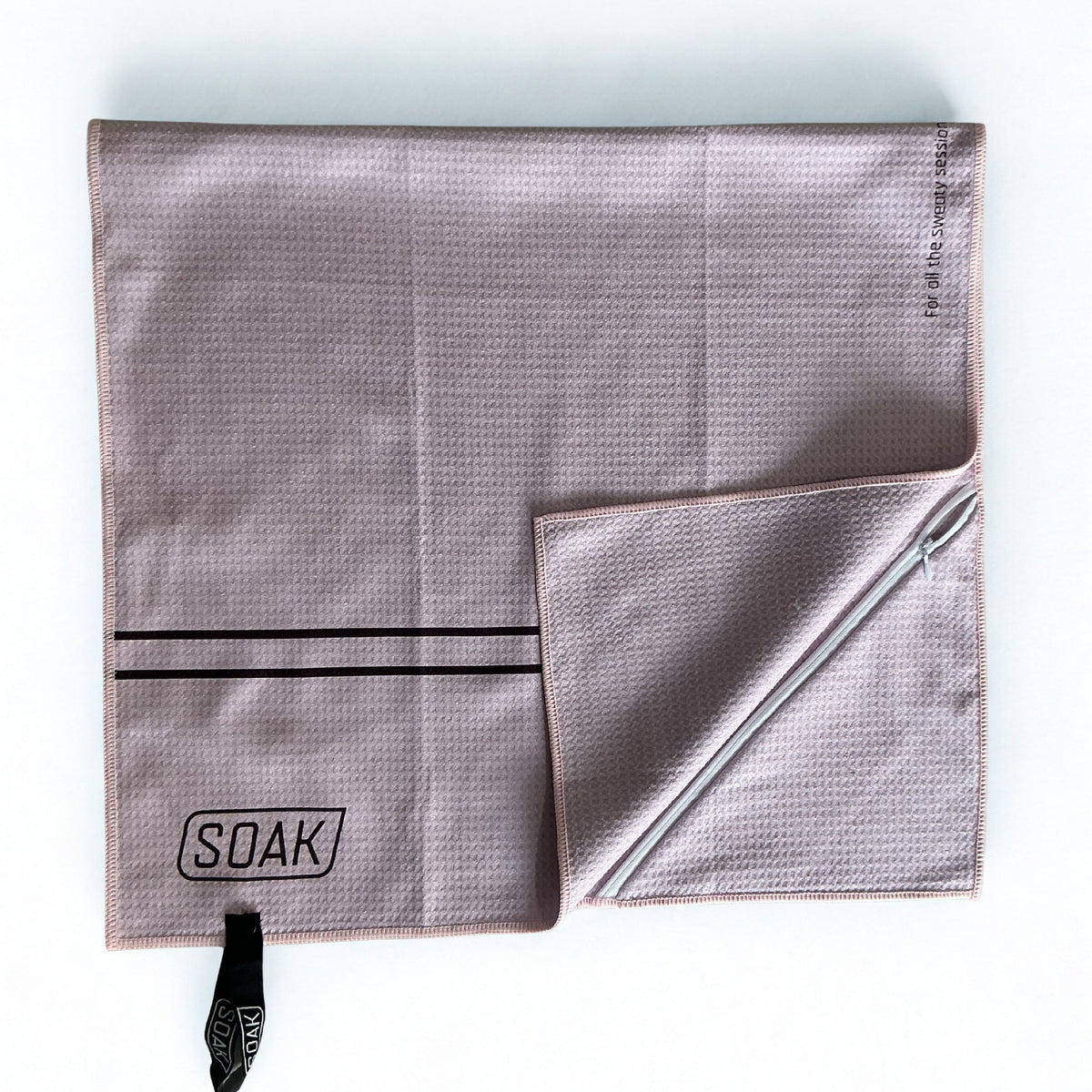 Double Striped Microfibre Towel