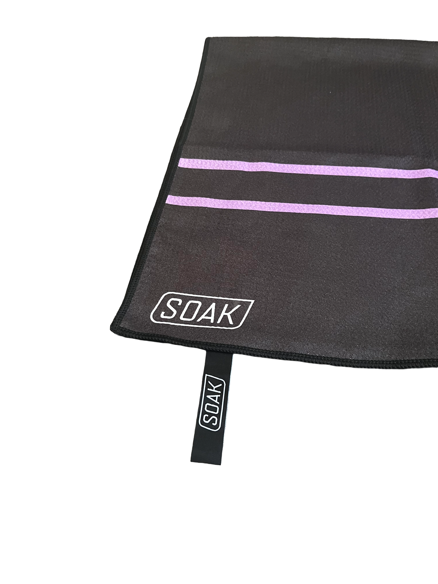 Double Striped Microfibre Towel